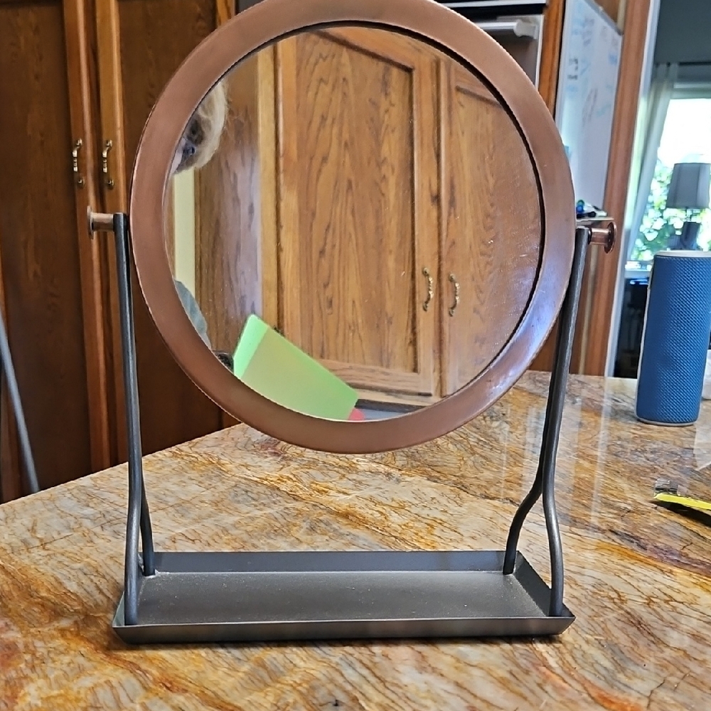 Elegant Bronze Vanity Mirror